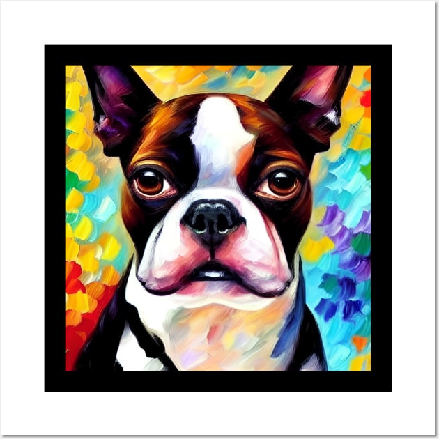 Boston Terrier Wall Art by ArtistsQuest